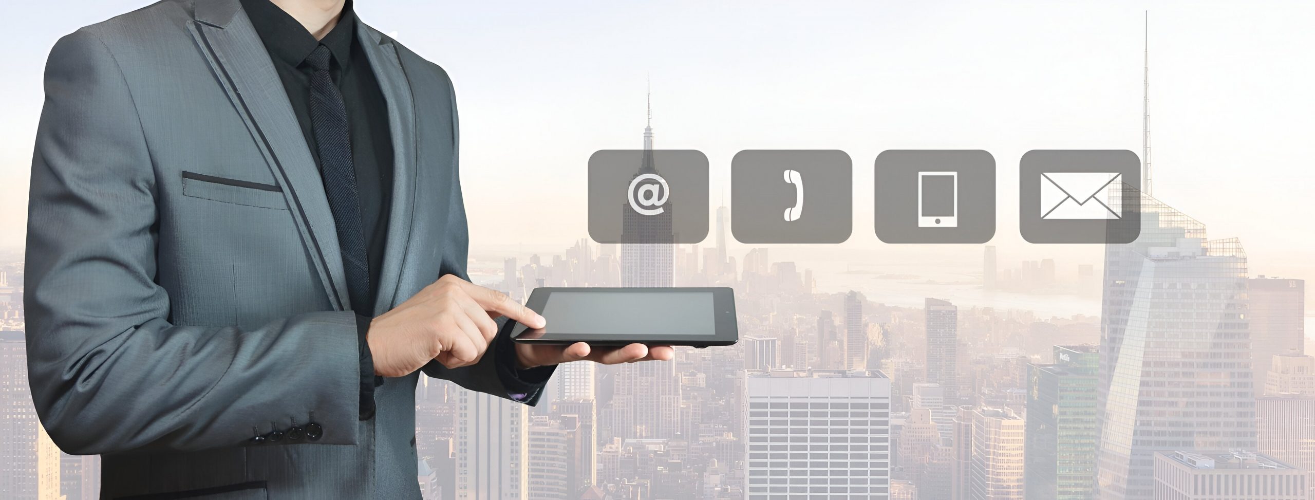 cabecera en página de contacto